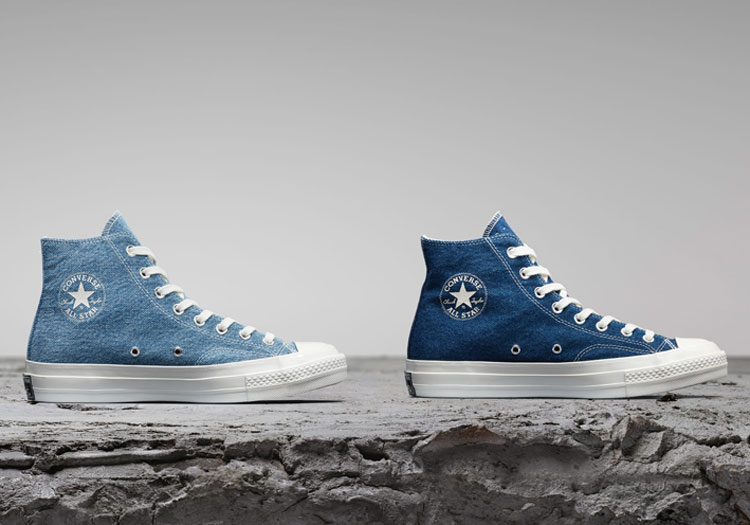 blue denim converse shoes Online 